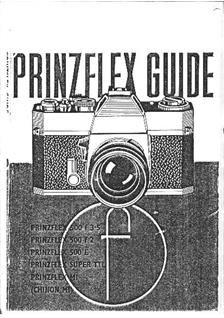 Chinon CX manual. Camera Instructions.